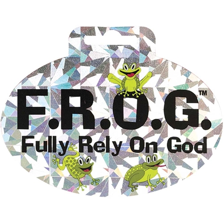 F.R.O.G. Holographic Sticker