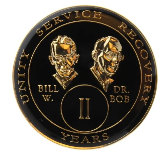 AA Black Bill & Bob Triplate Medallion