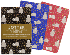 Sloths Jotter Notebooks - Set
