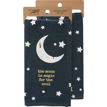The Moon Is Magic For The Soul Kitchen Towel