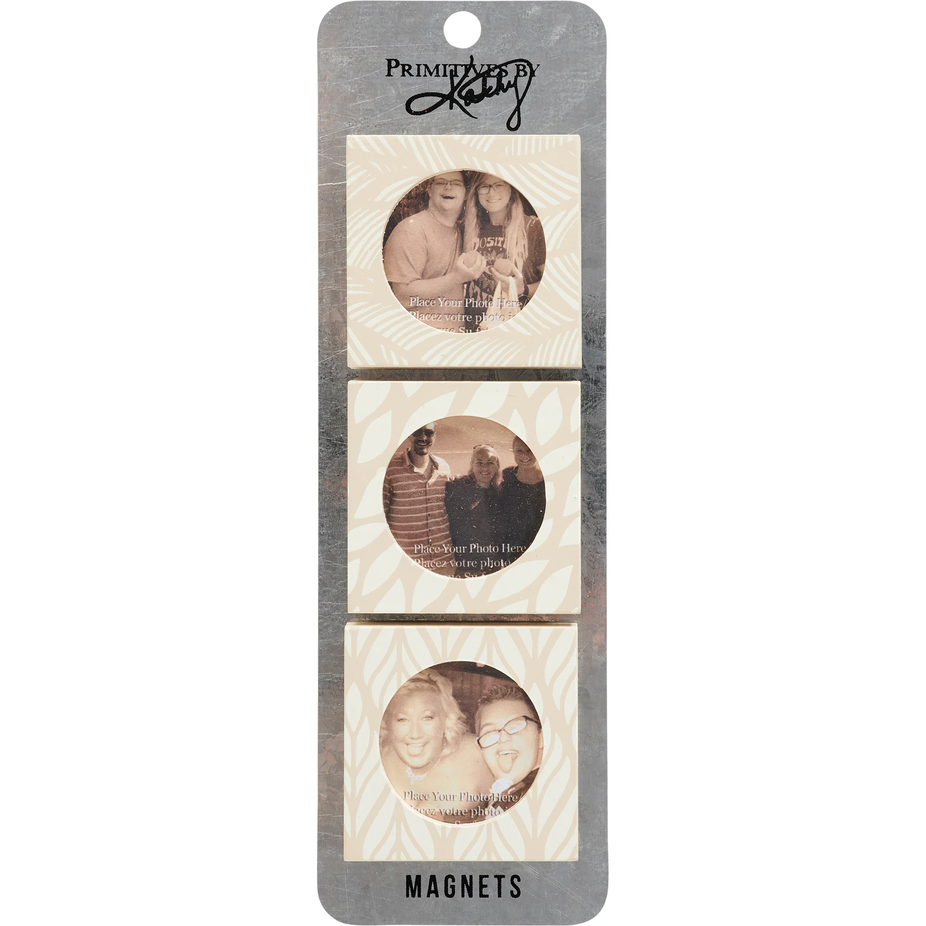 Leaf Design Photo Magnet Set