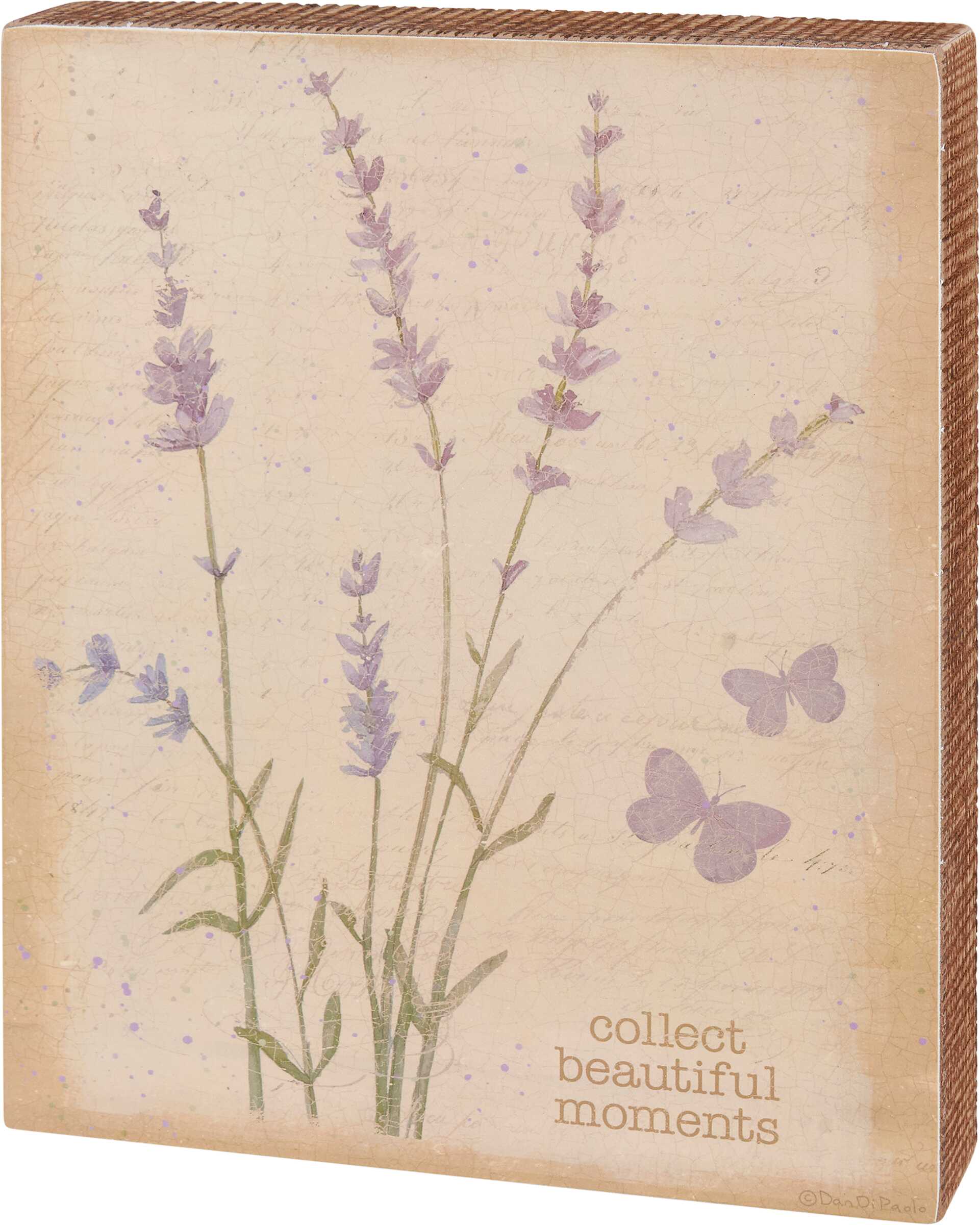 Collect Beautiful Moments Box Sign