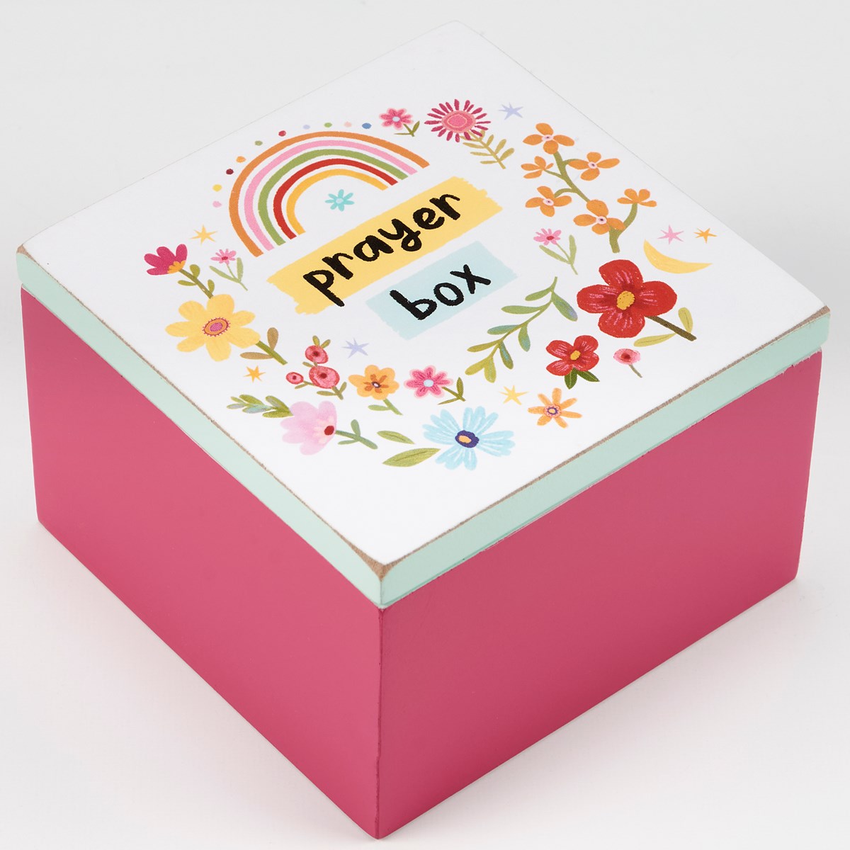 Floral Prayer Box Hinged Box
