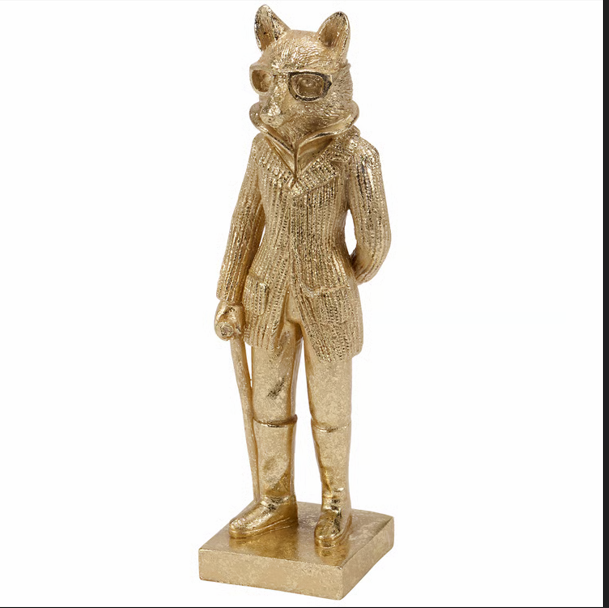 Distinguished Fox Figurine