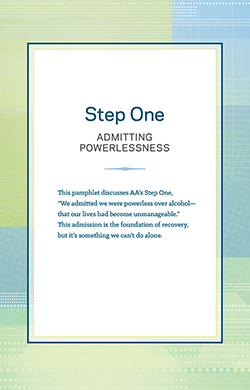 Step Guide Step 1 Admitting Powerlessness