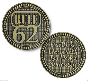 Rule 62 Bronze Medallion - Click Image to Close