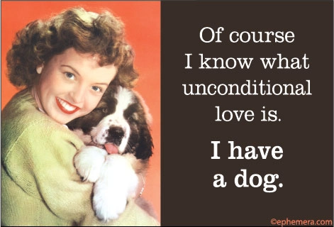 Of course I know Unconditional Love...magnet - Click Image to Close