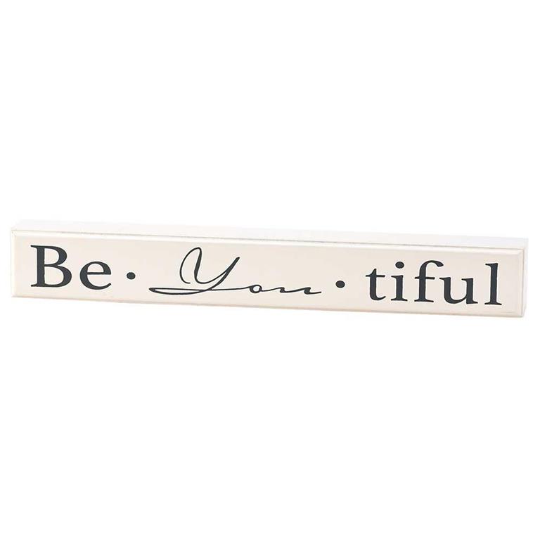 Be You Tiful Tabletop Plaque
