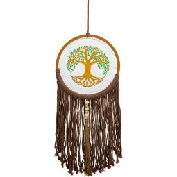 Tree of Life Embroidered Wall Hanging