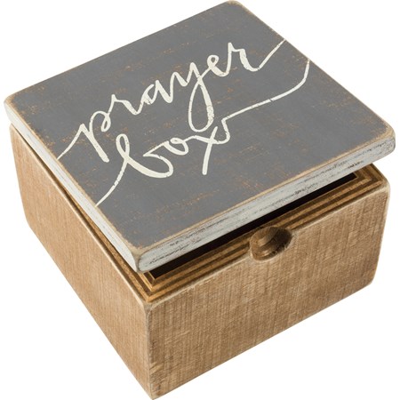 Prayer Box Hinged Box