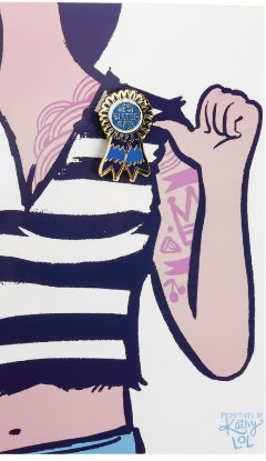 Best Sister Ever Enamel Pin