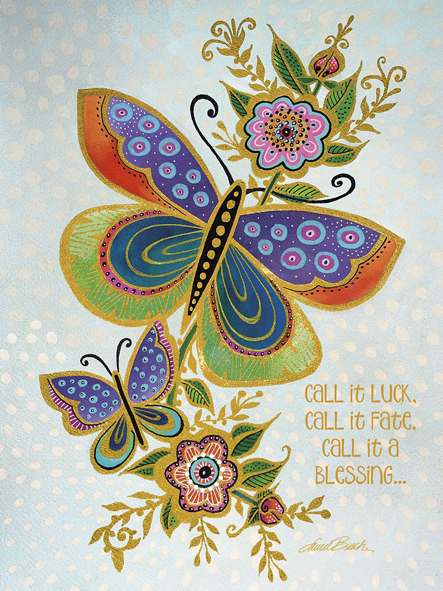 Call it Luck. Call it Fate. Call it a Blessing card