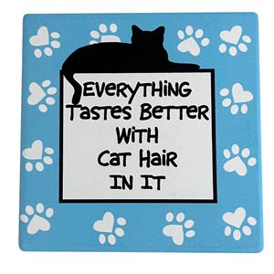 Cat Hair Coaster - Click Image to Close