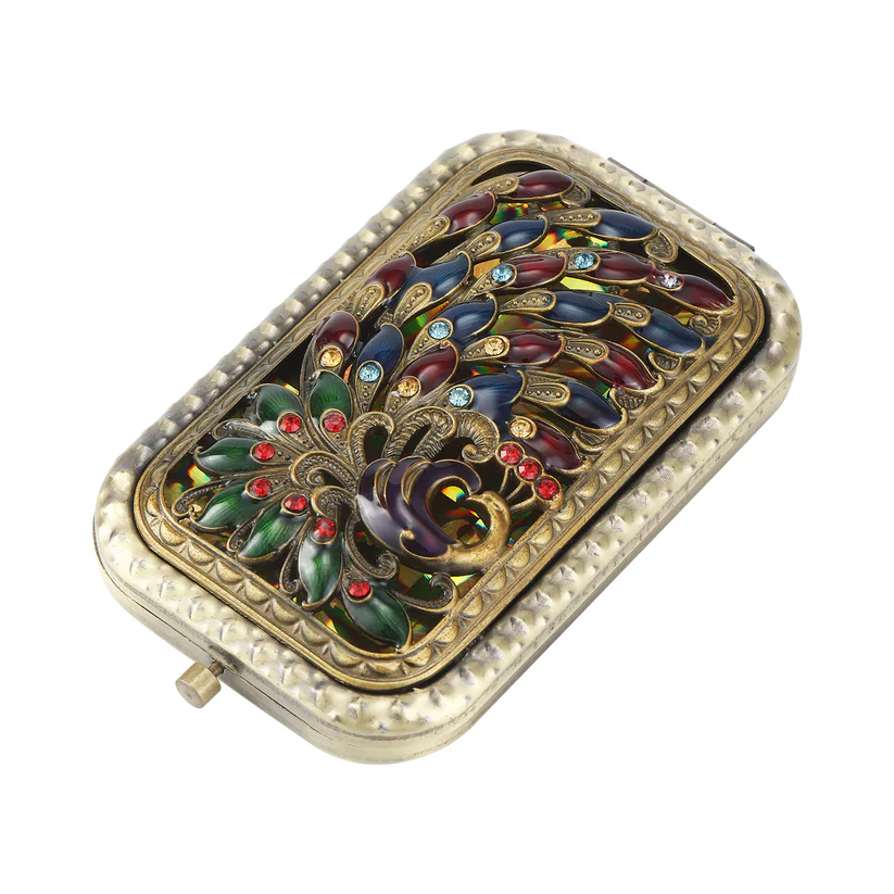 Peacock Compact Mirror