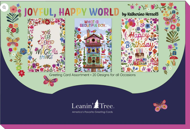 Joyful, Happy World General Greeting Card Assortment