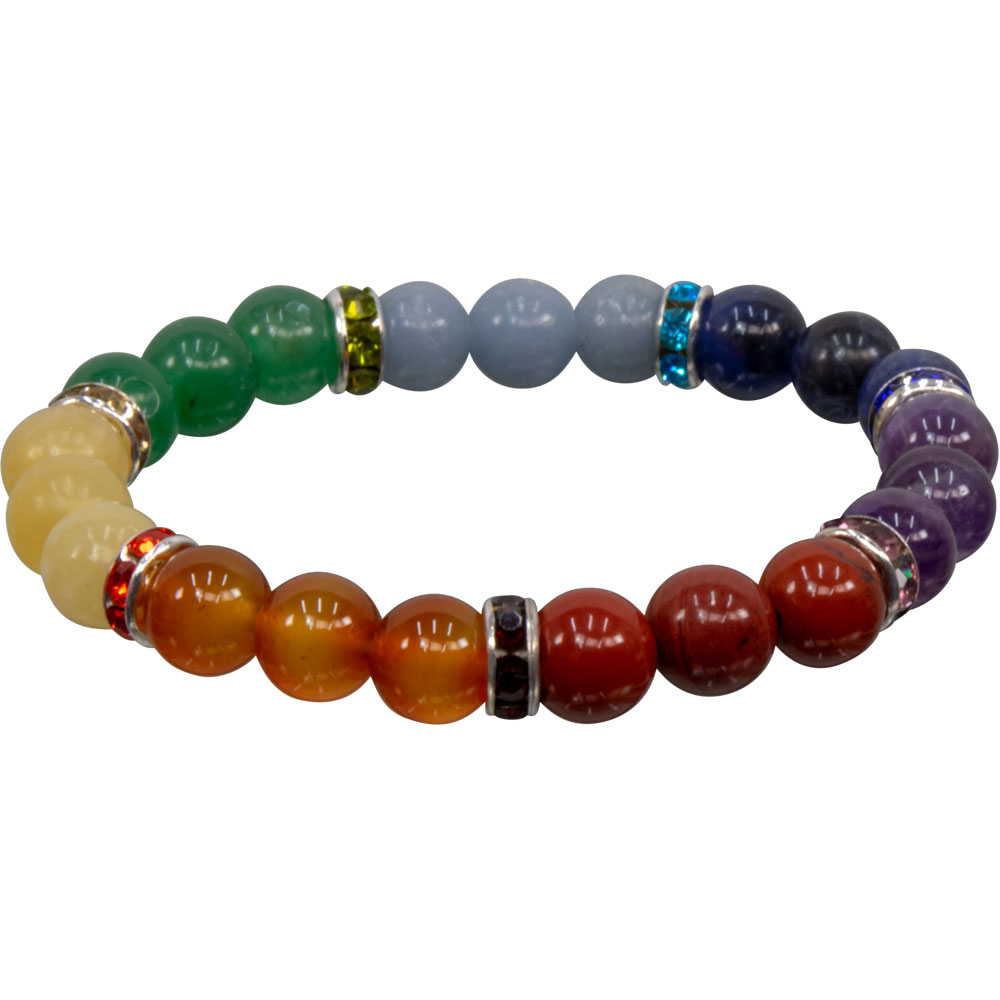 7 Chakra Elastic Bracelet