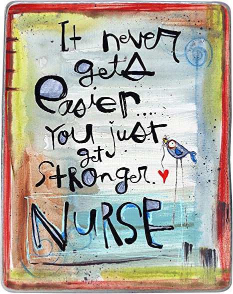 It Never gets Easier Nurses Magnet