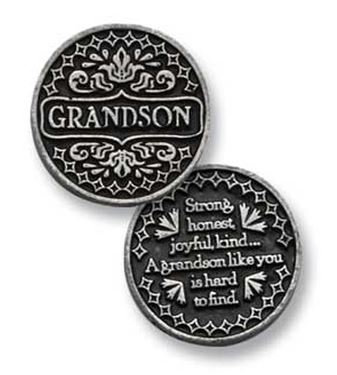 Grandson Pewter Token - Click Image to Close