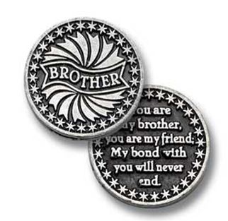 Brother Pocket Token (Bright Finish) - Click Image to Close