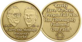 Carry the Message... Bronze Medallion - Click Image to Close