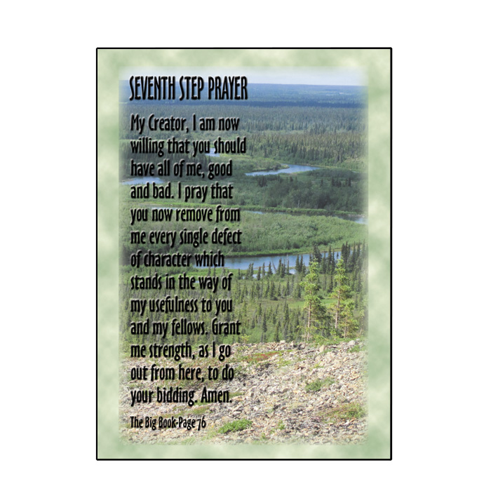 7th Step Prayer Card 2 - Click Image to Close