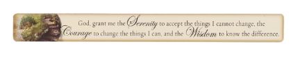 Serenity Prayer Magnetic Strip - Click Image to Close