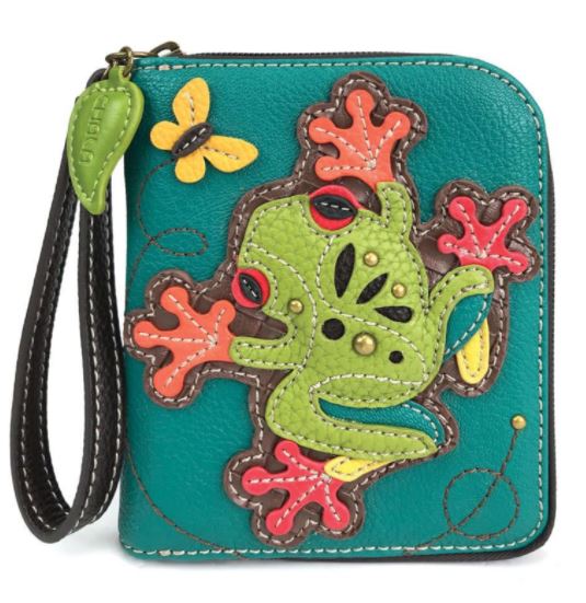 Frog Zip Around Wallet