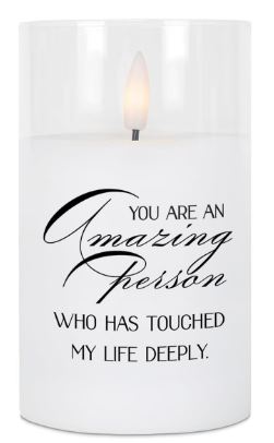 You Are an Amazing Person LED Candle