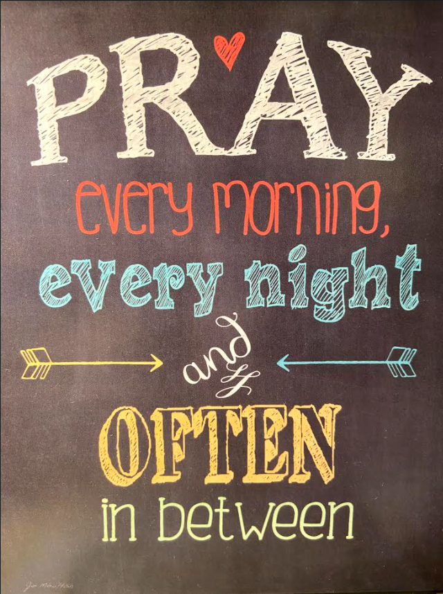 Pray Often Wall Plaque - Click Image to Close