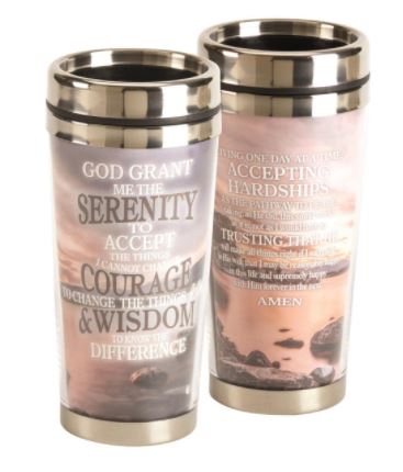 Serenity Prayer Travel Mug