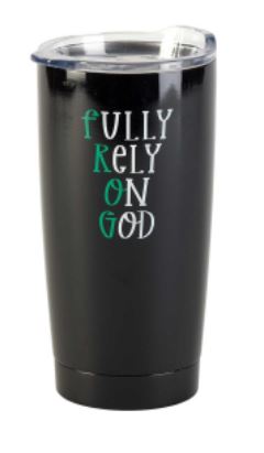 F.R.O.G. Fully Rely on God Tumbler