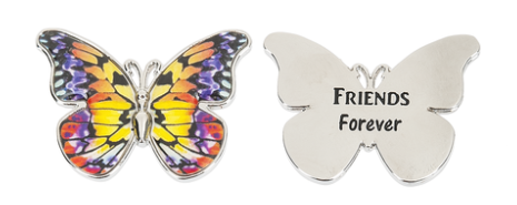 Friends Forever Butterfly Token - Click Image to Close
