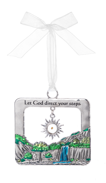 Let God Direct your Steps Ornament