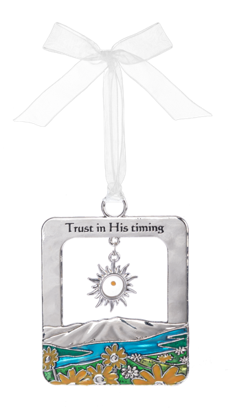 Trust in His timing Ornament