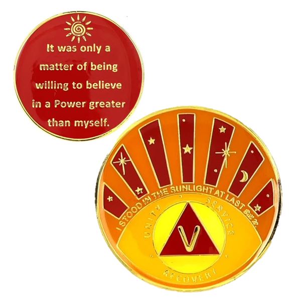 Sunlight AA Tri-plate Medallion - Click Image to Close