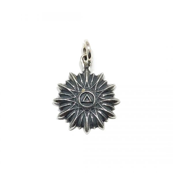 Floral Sunburst Symbol Pendant