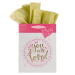 You Are Loved - 1 John 4:19 Medium Gift Bag - Click Image to Close