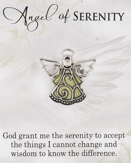 Angel of Serenity Lapel Pin - Click Image to Close