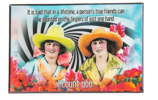 True Friends Women ("I Count You") LARGE Plaque