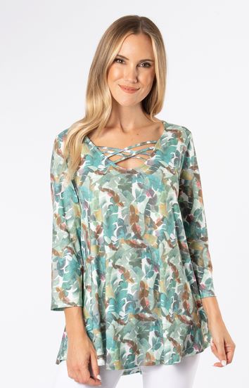 Island Breeze Criss-Cross Top - SMALL/MEDIUM