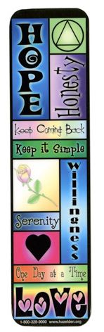Hope Honesty Openness Bookmark