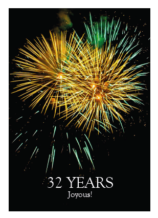 Year Card - 32 Joyous! - Click Image to Close