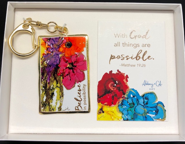 Believe in Possibility Keyring