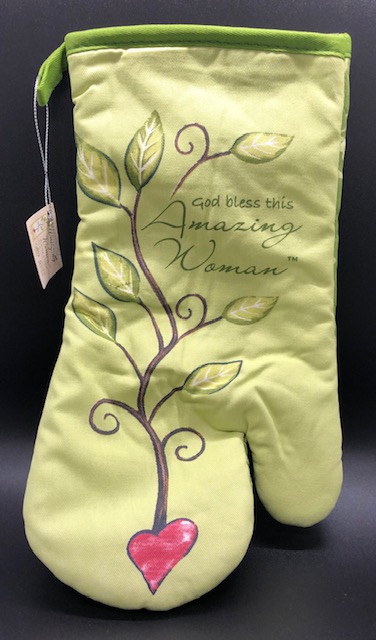 Amazing Woman Oven Mitt - Click Image to Close