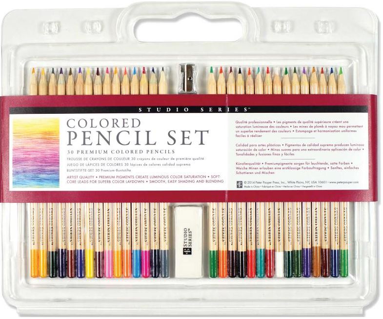 Studio Series Colored Pencil Set -30 Pc - Click Image to Close