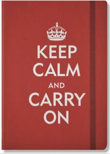 Keep Calm & Carry On Journal
