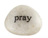 "Pray" Worry Stone