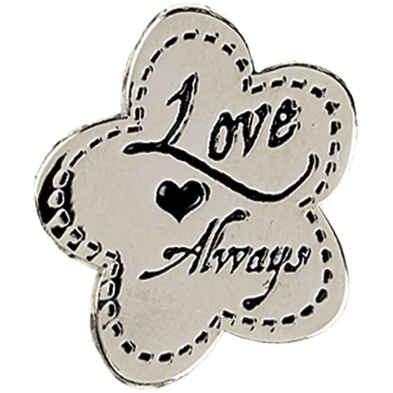 Love Always Carded Lapel Pin
