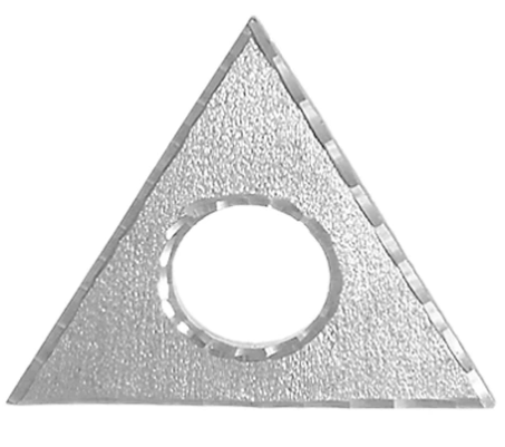 Sterling Silver Al Anon Symbol Pendant with Diamond Cut Accents