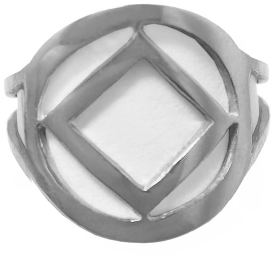 Sterling Silver NA Symbol Ring